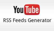 YouTube RSS Feeds Generator